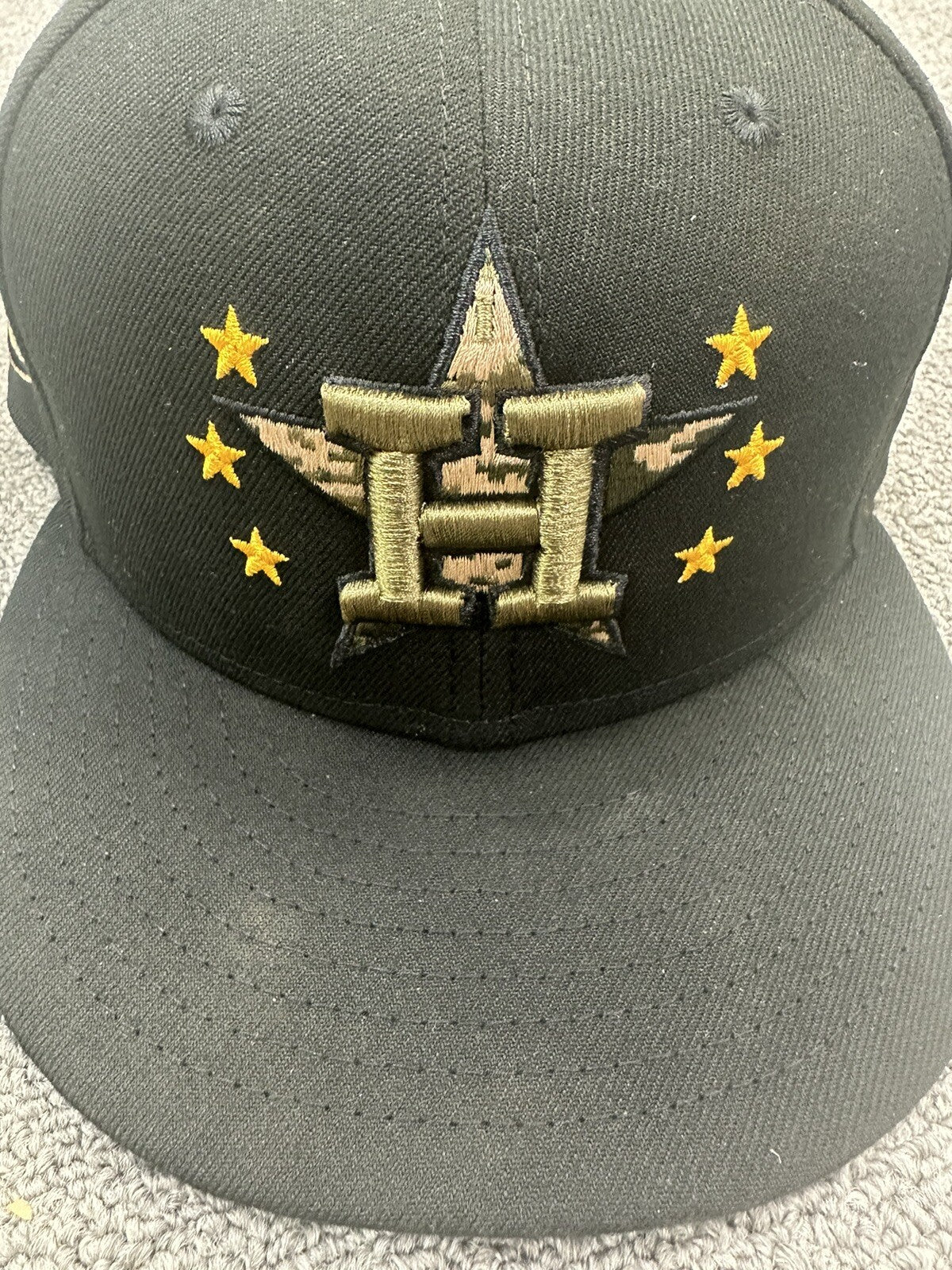 Jose Altuve Houston Astros Game Used Hat 2024 MLB Auth *217th HR Game*