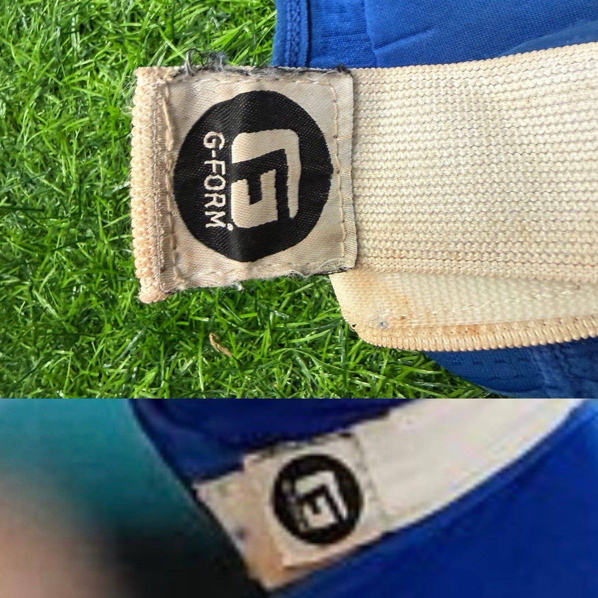 George Springer Game Used Elbow Guard 2025 ALCS World Series - Photo Matched LOA