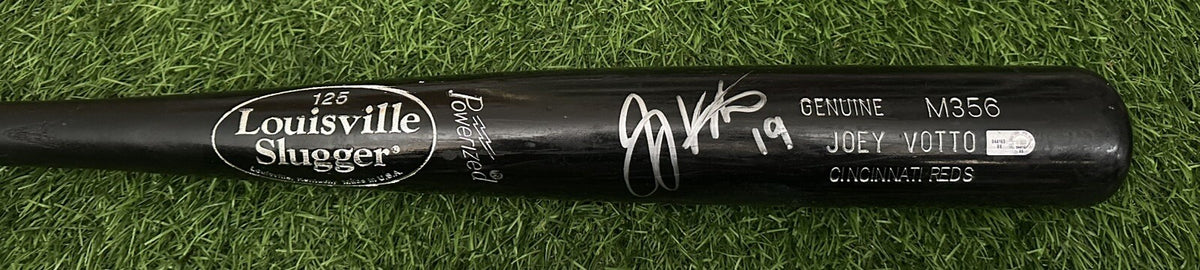 Joey Votto Cincinnati Reds Game Used Bat Signed 2008 Rookie Season MLB Auth LOA