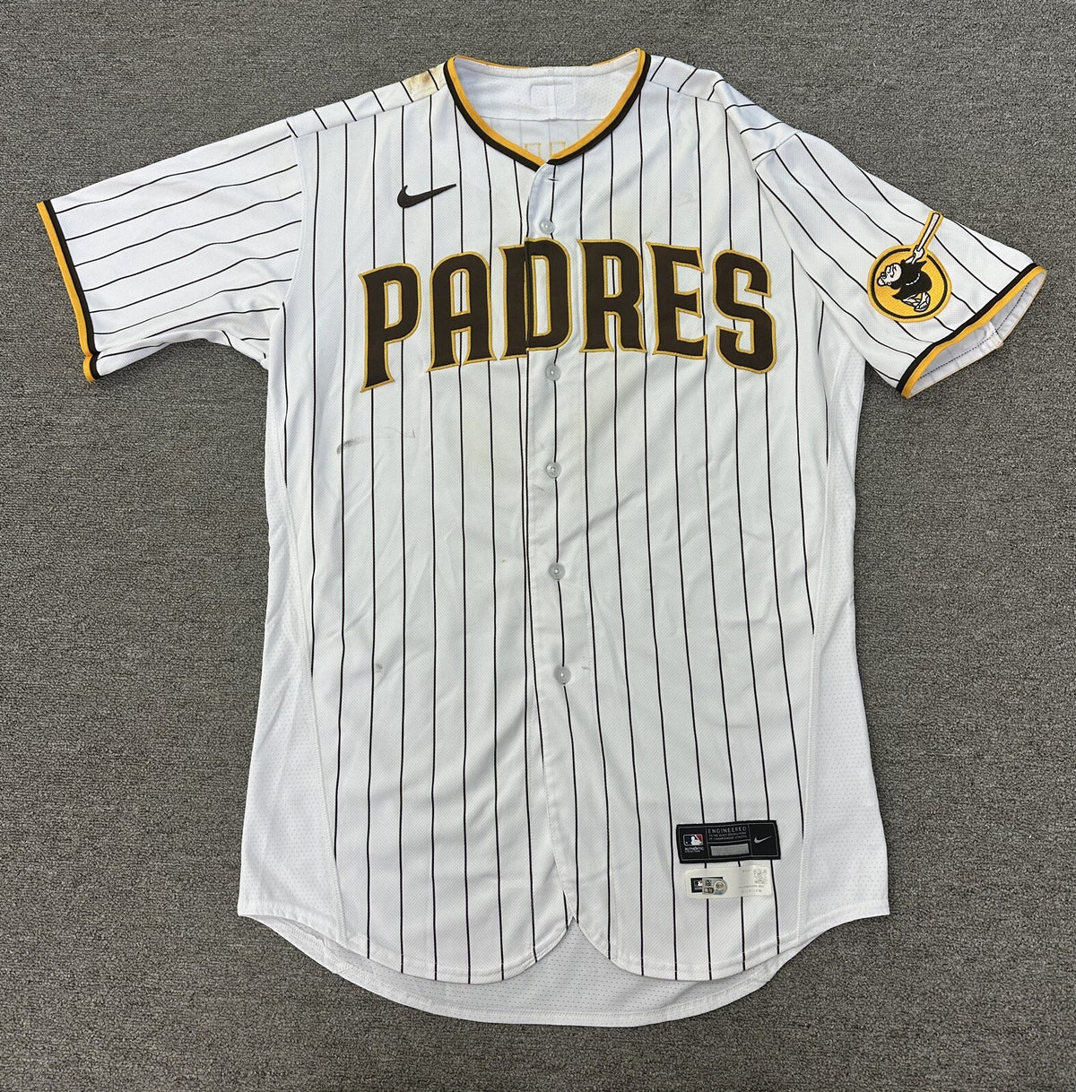 Manny Machado San Diego Padres Game Used Worn Jersey 6 Total HR’s MLB Auth 2022