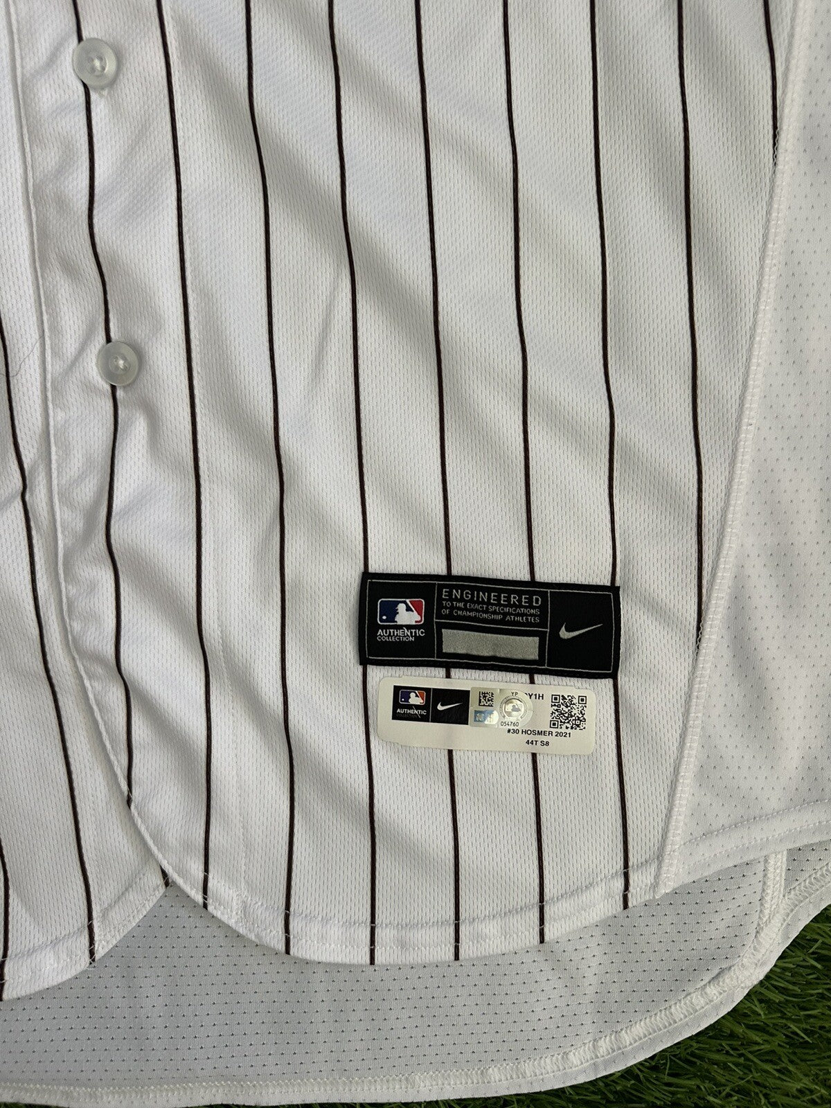 Eric Hosmer San Diego Padres Game Used Jersey “Career HR 193” MLB Auth