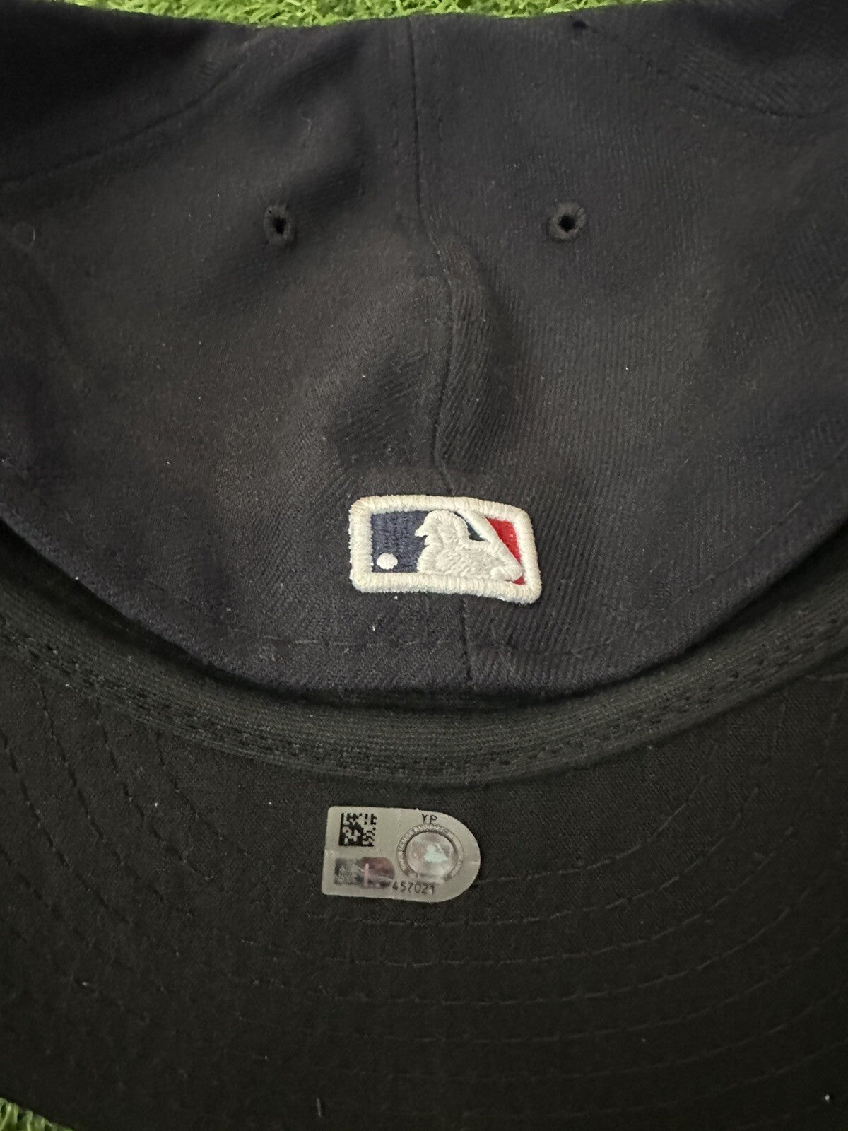 Shane Bieber Cleveland Guardians Game Used Away Hat 2023 MLB Auth LOA