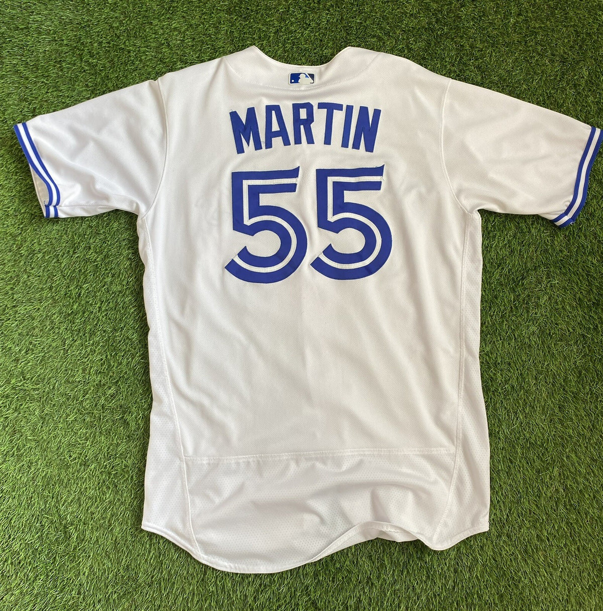 Russell Martin Toronto Blue Jays Game Used Jersey “167th Career HR” MLB Auth