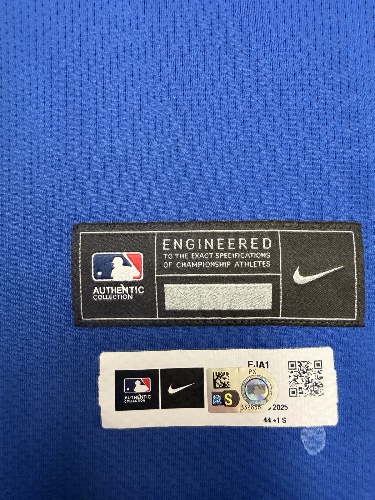 Kyle Tucker Chicago Cubs Game Used Jersey 2025 - 142nd HR & Postseason MLB Auth