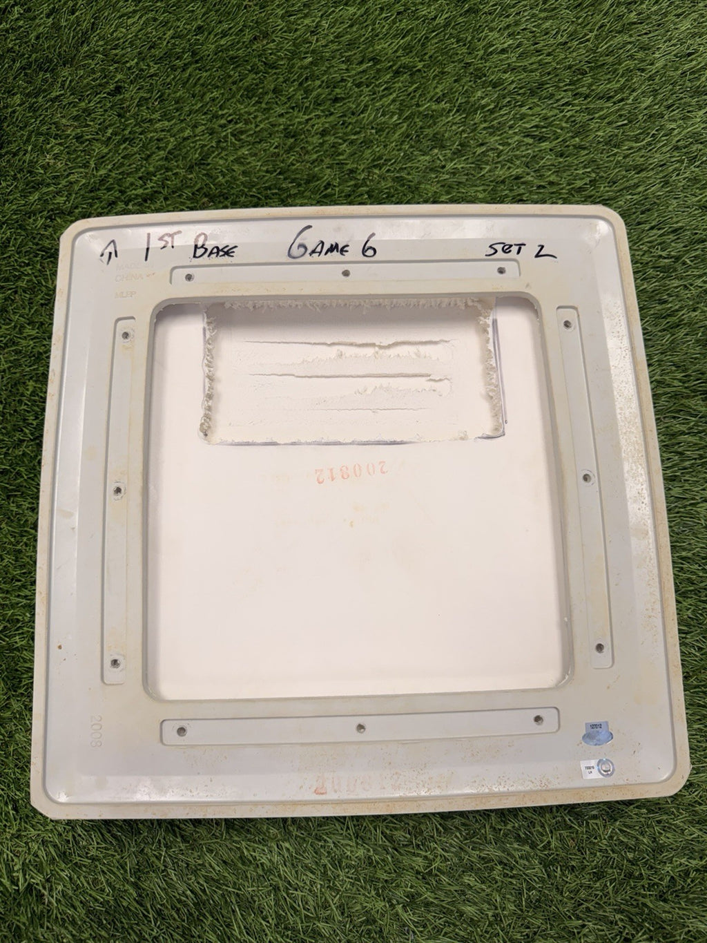 2009 World Series Game 6 – New York Yankees Game-Used Base MLB Auth Clinch Game!