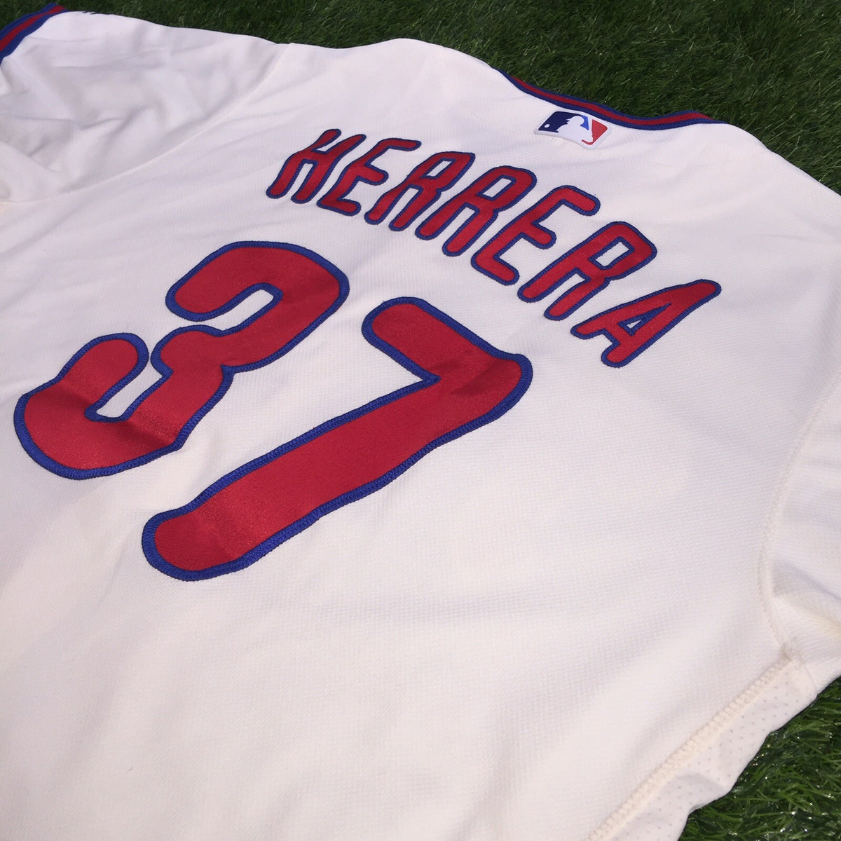 Odubel Herrera Philadelphia Phillies Game Used Worn Jersey MLB Auth