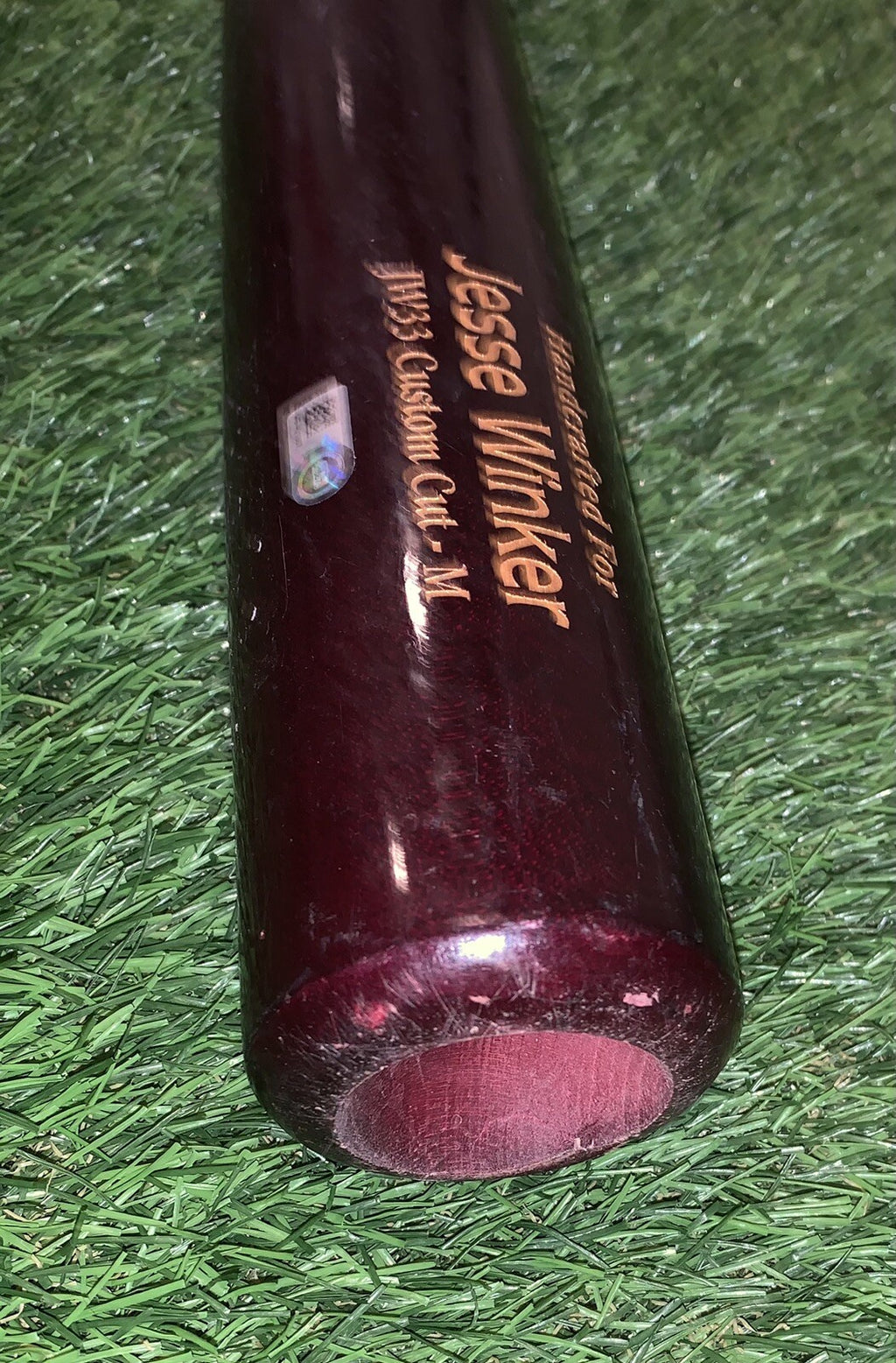 Jesse Winker Cincinnati Reds Game Used Bat 2019 MLB Auth