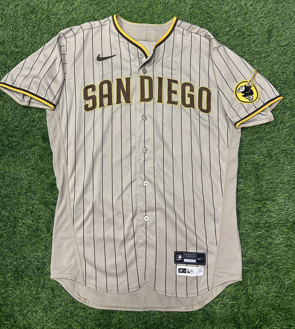 Ha-Seong Kim San Diego Padres Game Used Worn Jersey MLB Auth 13 Games Postseason