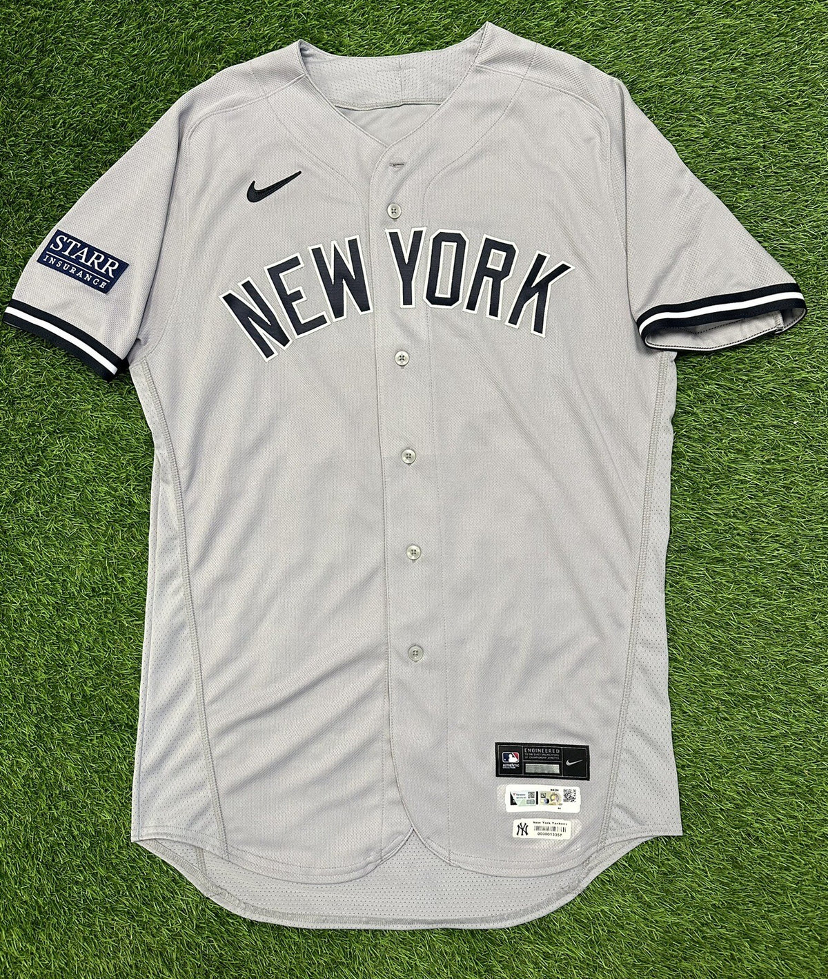 Jasson Dominguez New York Yankees Team Issued Jersey 2023 MLB Auth