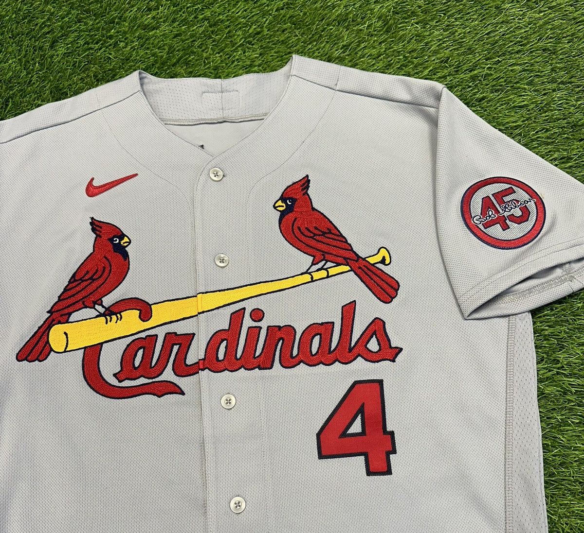 Yadier Molina St. Louis Cardinals Team Issued Jersey 2021 Gibson Patch MLB Auth