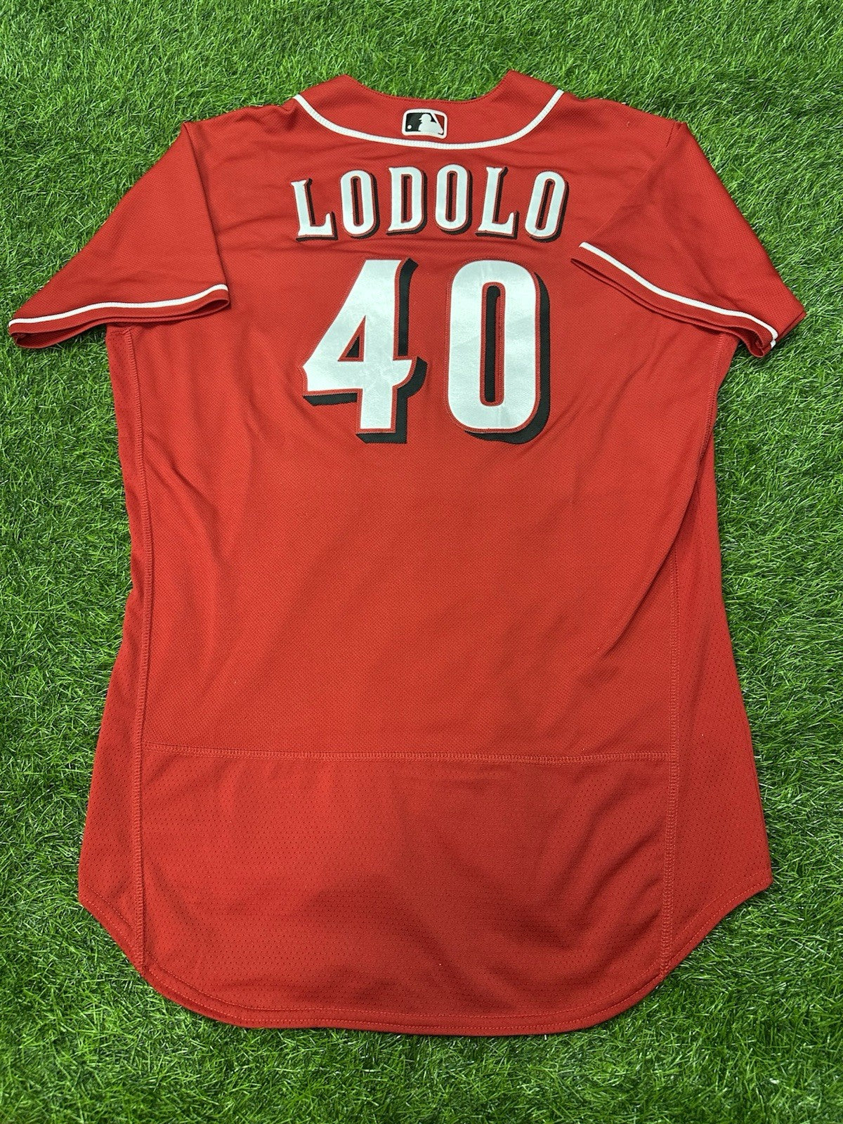 Nick Lodolo Cincinnati Reds Game Used Worn Jersey 2023 Spring Training MLB Auth