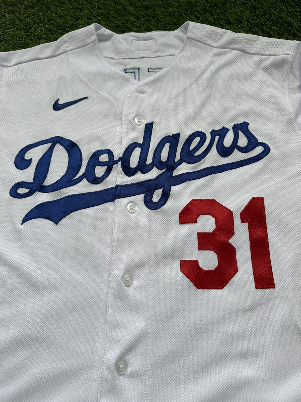 Tyler Anderson Los Angeles Dodgers Game Used Worn Jersey 2022 MLB Auth