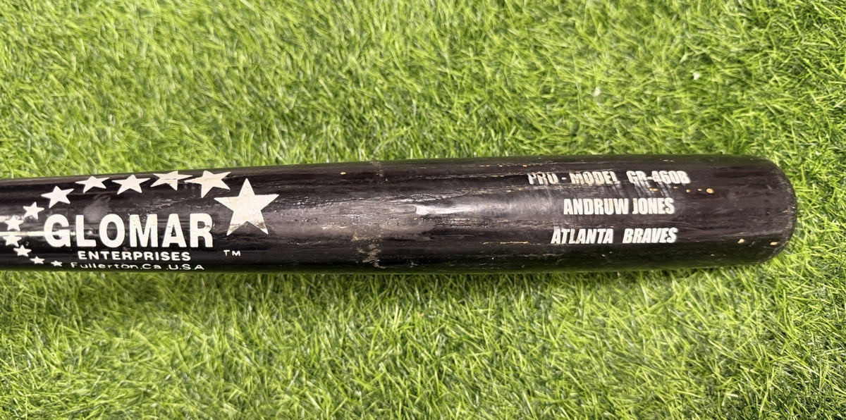 Andruw Jones Atlanta Braves Rookie Era Game Used Bat 1996-99 PSA/DNA GU 10