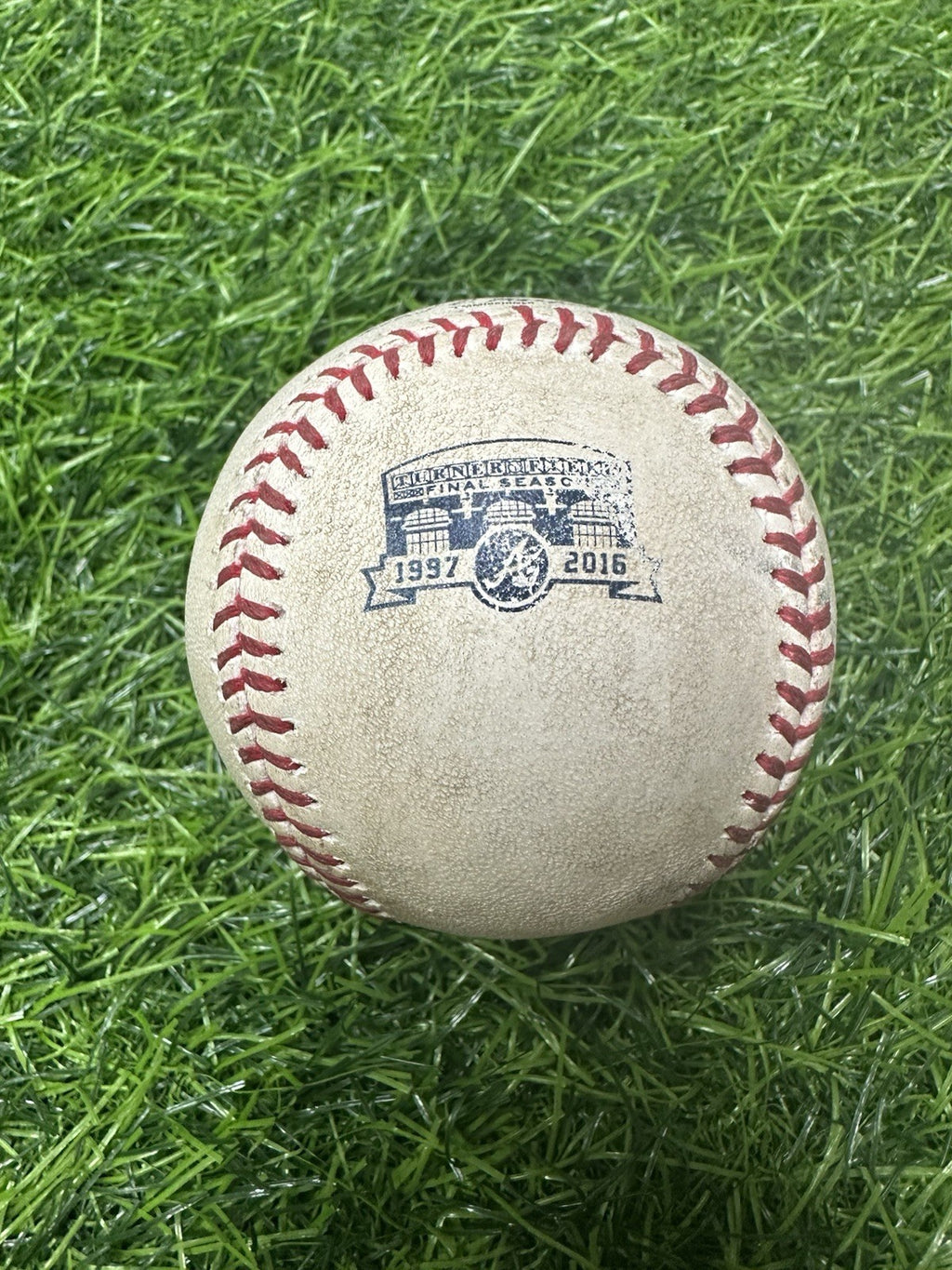 Freddie Freeman Game Used Baseball “Double 6/15/16 - Hit For Cycle” MLB Auth