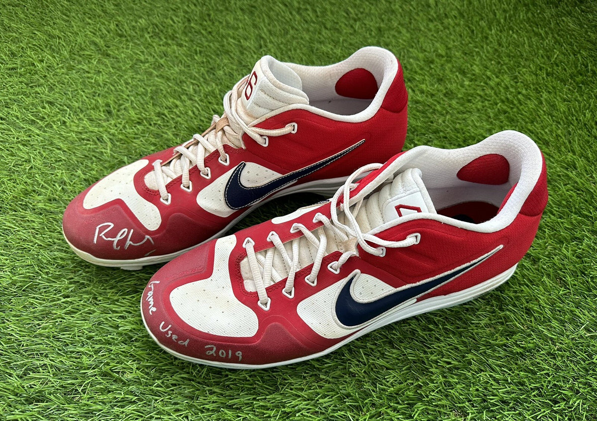 Paul Goldschmidt St. Louis Cardinals Game Used Cleats Signed MLB Auth LOA 2019