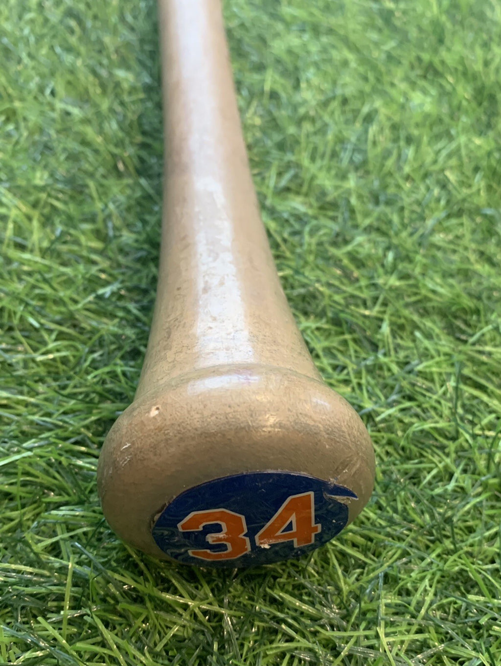 Noah Syndergaard New York Mets Game Used Bat 2019 MLB Auth “Single”