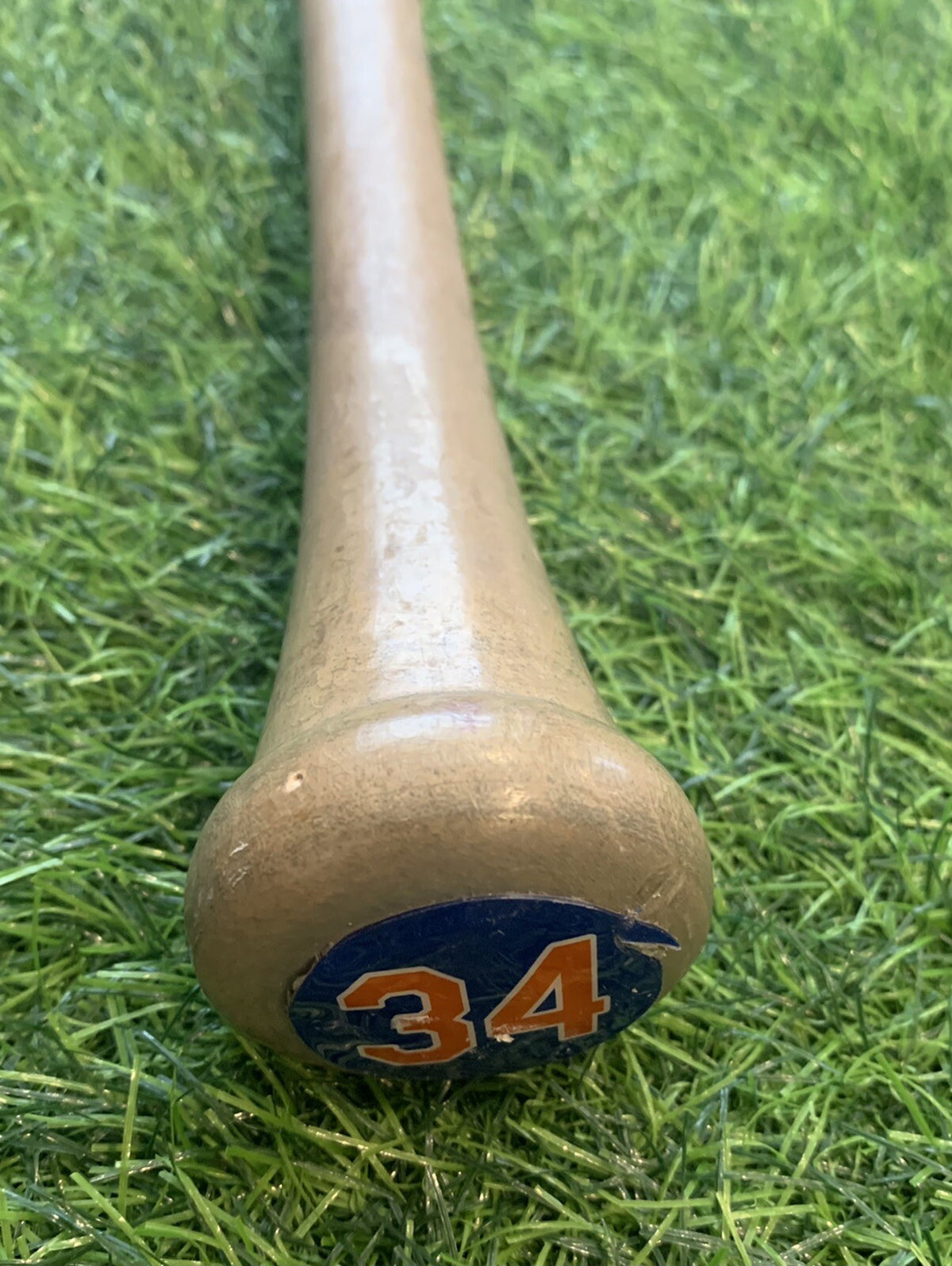 Noah Syndergaard New York Mets Game Used Bat 2019 MLB Auth “Single”