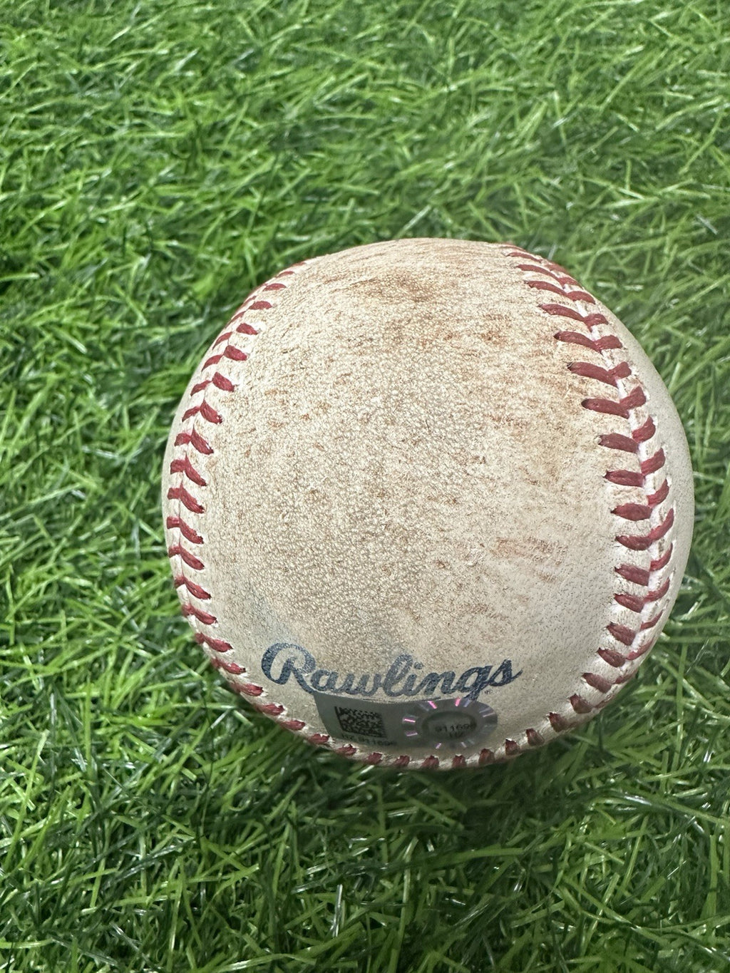Freddie Freeman Game Used Baseball “Double 6/15/16 - Hit For Cycle” MLB Auth