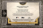 Jazz Chisholm Topps Transcendent 2024 Baseball Card TCPA-JC Auto #’ed 3/10