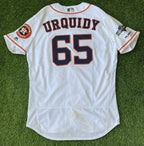 Jose Urquidy Houston Astros Game Used Worn Jersey 2019 MLB Auth