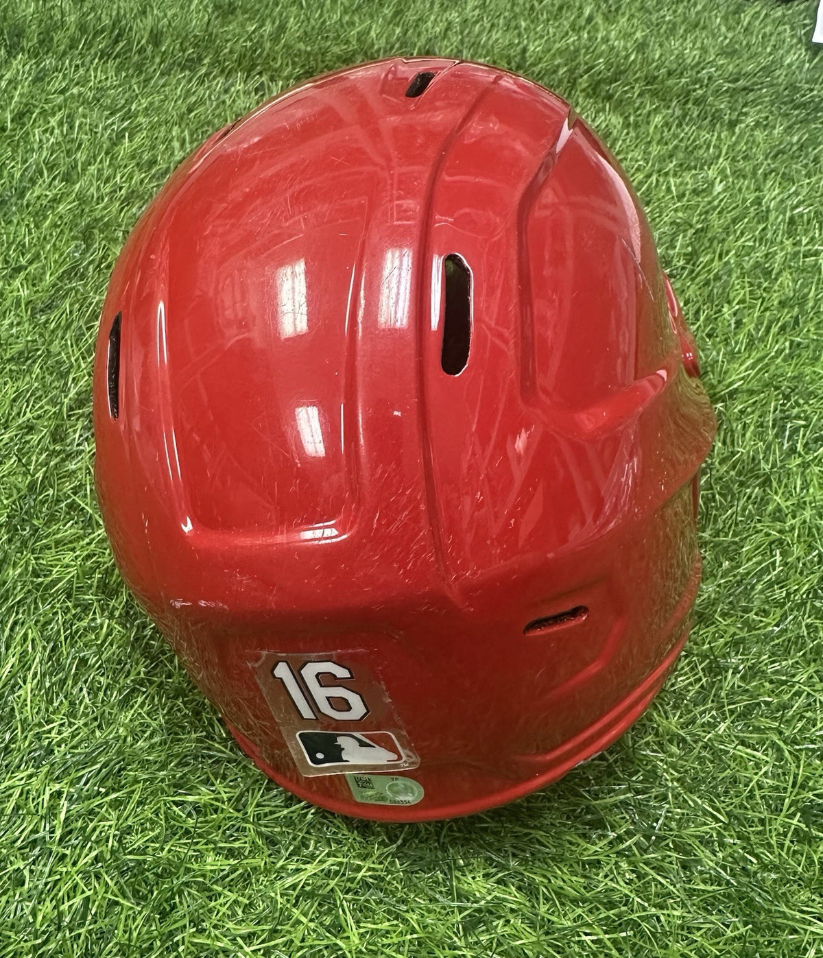 Nolan Gorman St. Louis Cardinals Game Used Helmet 2023 MLB Auth LOA