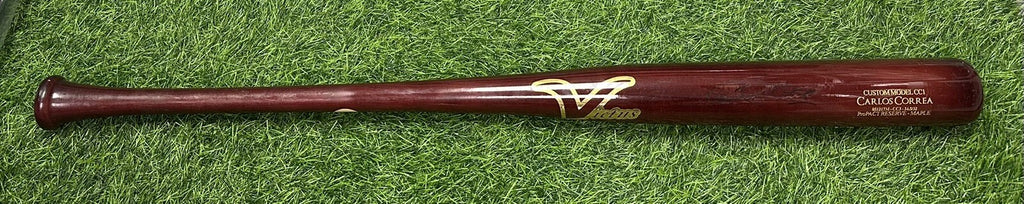 Carlos Correa Houston Astros Victus Player Issued Bat 2017 Signed GUG LOA Auto