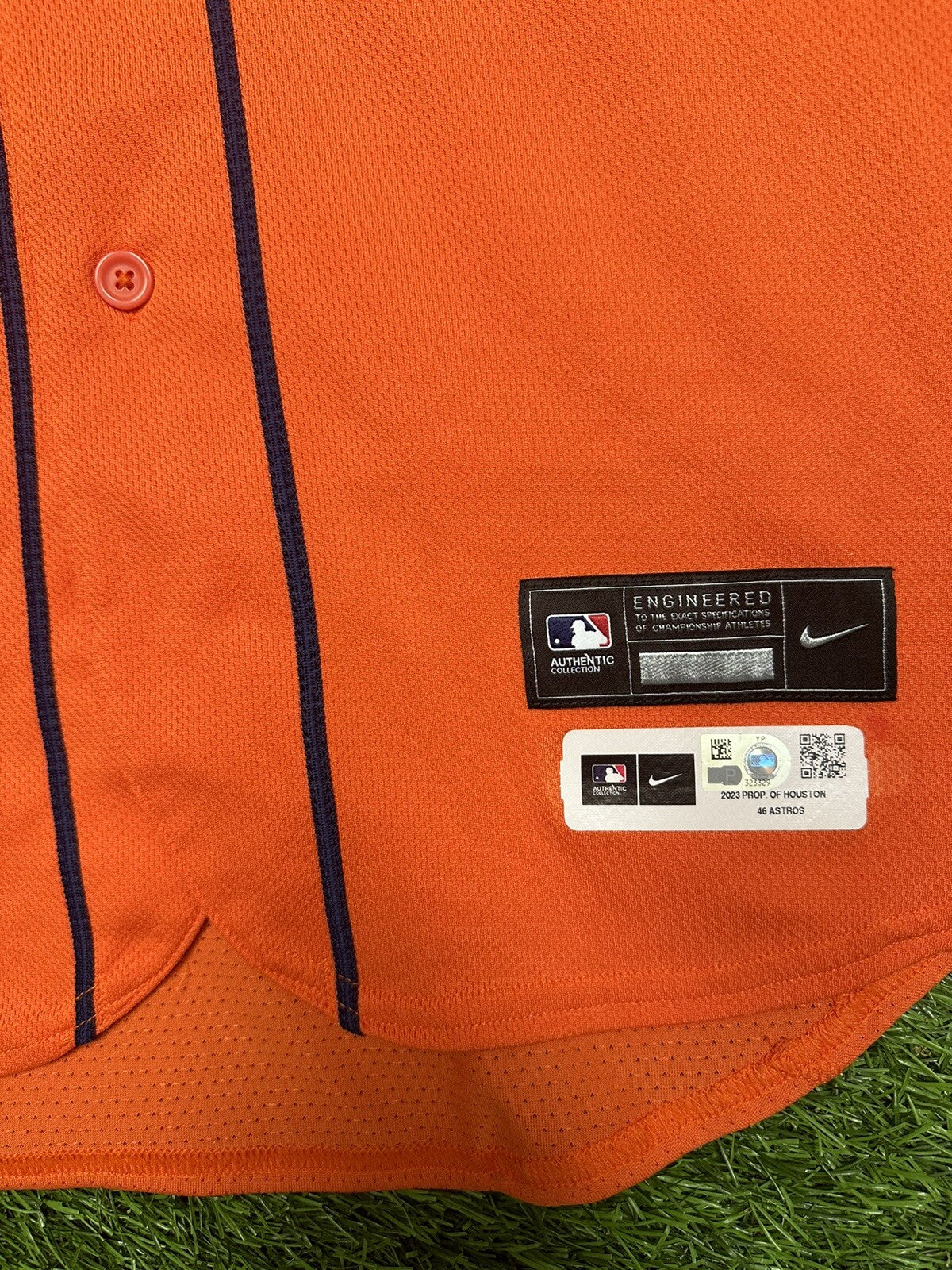 Jose Abreu Houston Astros Game Used Worn Jersey “250th Career HR” 2023 MLB Auth