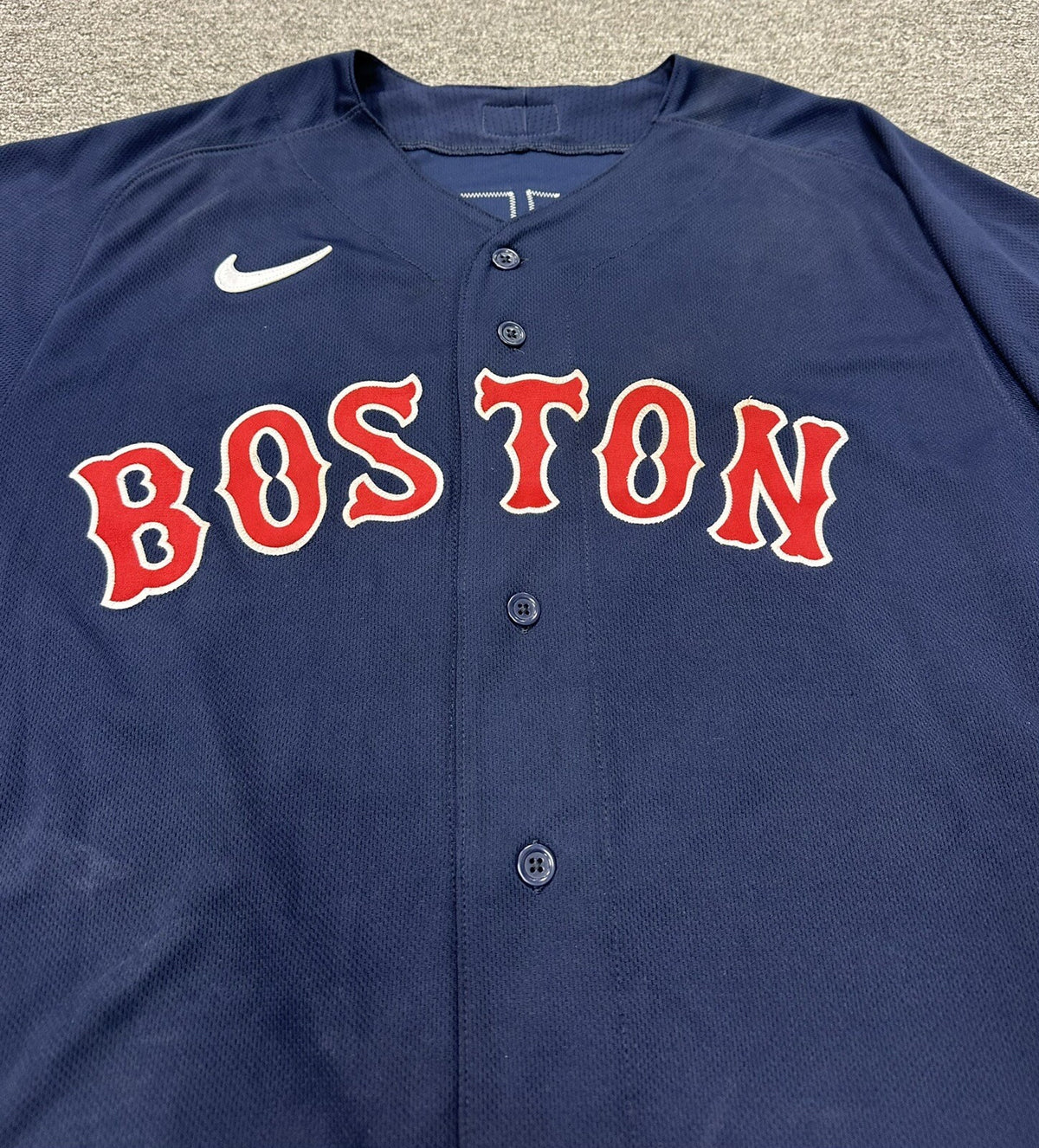 Rafael Devers Boston Red Sox Game Used Jersey Career HR 139 MLB Auth