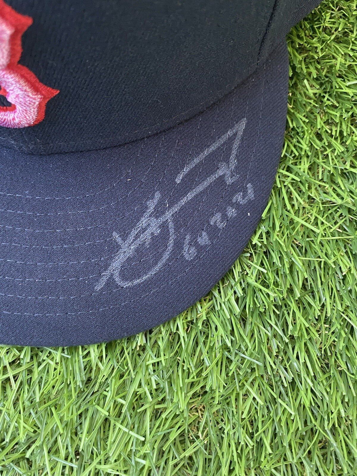 Xander Bogaerts Boston Red Sox Game Used Hat Signed “2021 Mother’s Day"
