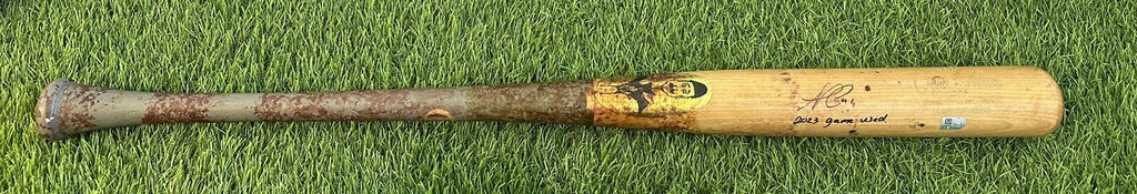 Ozzie Albies Atlanta Braves Game Used Bat 2023 Career HR’s 123/124 MLB Auth