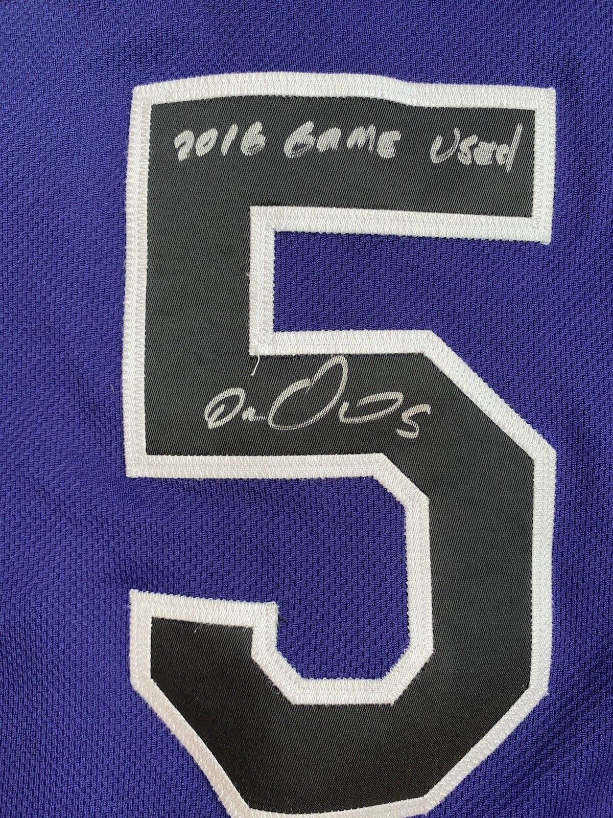 Carlos Gonzalez Colorado Rockies Game Used Jersey “Career Hits 1004-1006” Signed