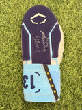Junior Caminero Game-Used & Signed Inscribed Sliding Mit – 2025 GUG LOA