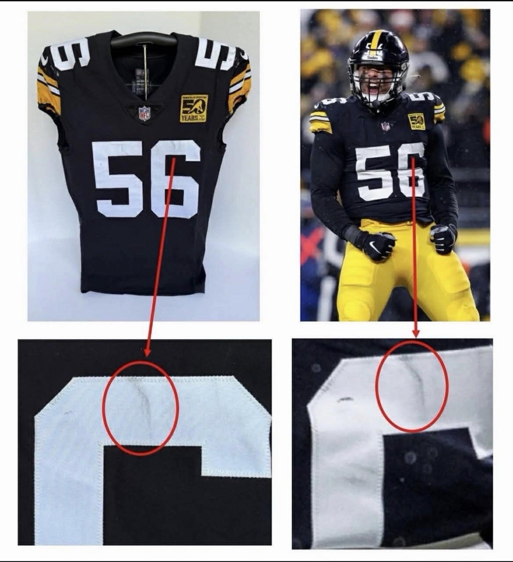 Alex Highsmith Game-Used Pittsburgh Steelers Jersey – 12/24/22 – Photo Matched