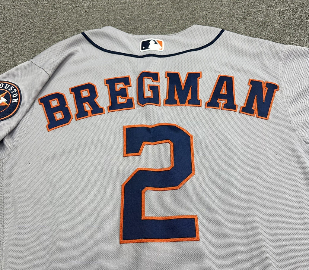 Alex Bregman Houston Astros Game Used Jersey “Final HR of 2017” MLB Auth