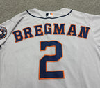 Alex Bregman Houston Astros Game Used Jersey “Final HR of 2017” MLB Auth