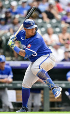 Salvador Perez Game Used Evoshield Shin Elbow Set Photo Matched 2024 GUG LOA