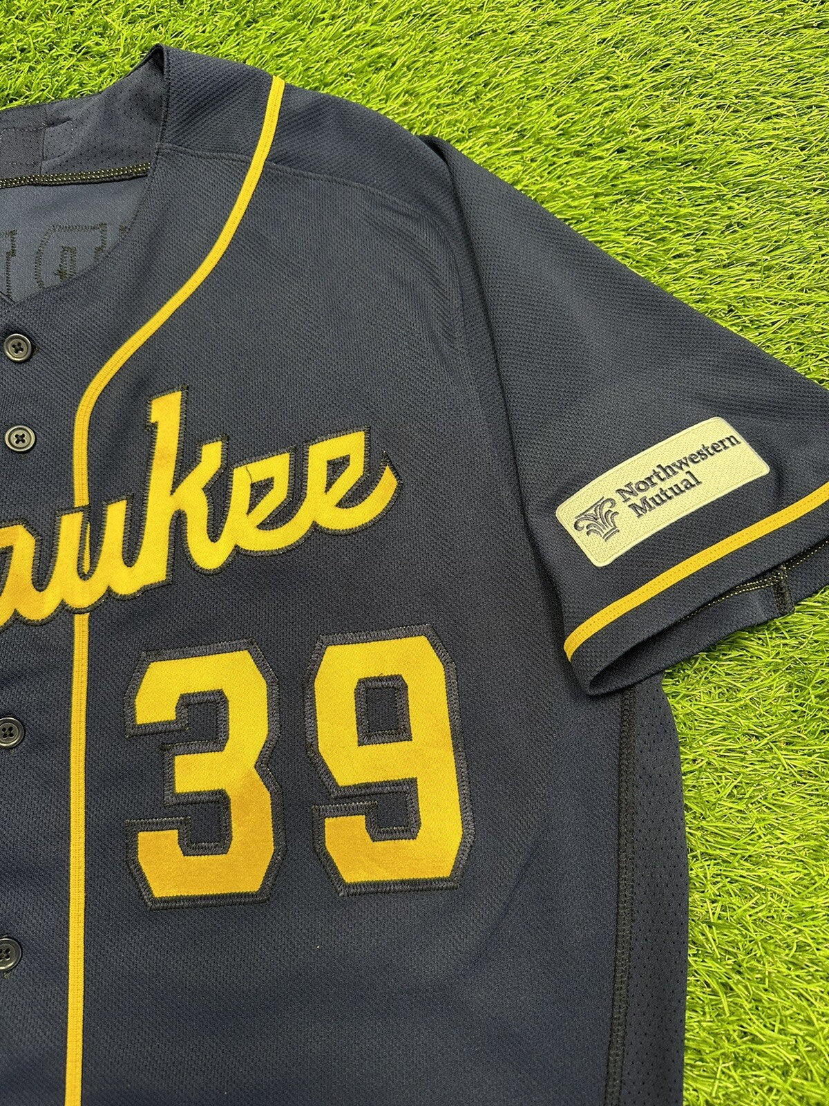 Corbin Burnes Milwaukee Brewers Game Used Worn Jersey 2023 3 Wins