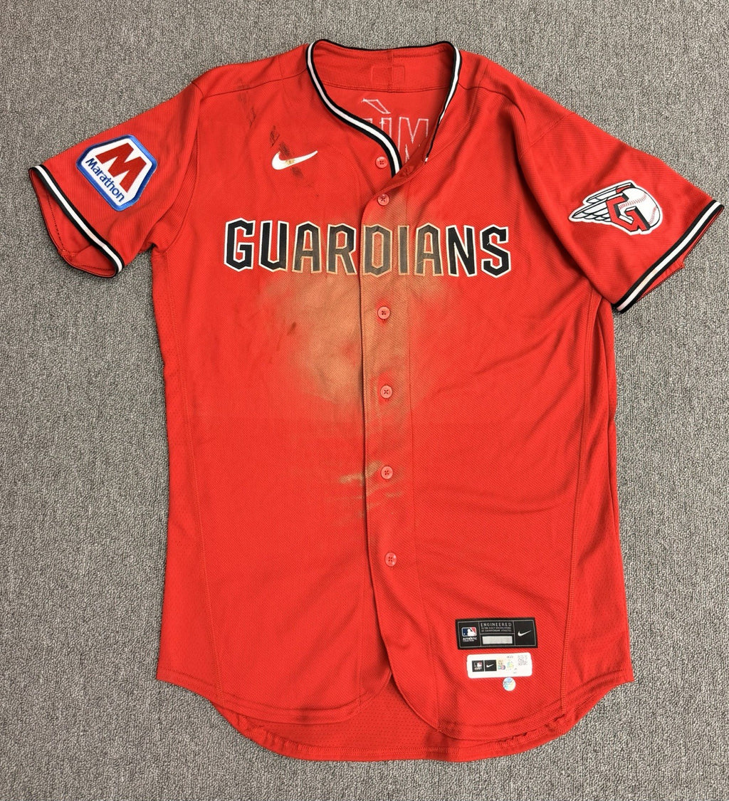 Jose Ramirez Cleveland Guardians Game Used Jersey 2026 EPIC Use Signed MLB Auth