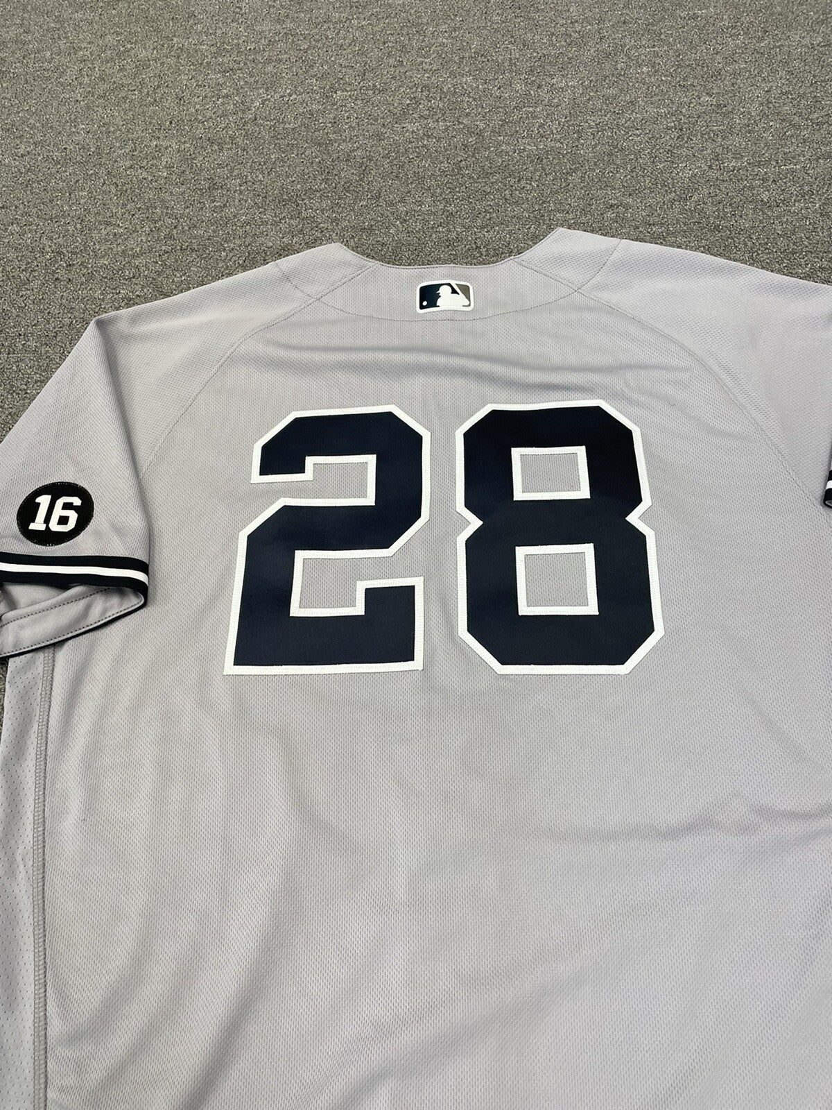 Corey Kluber New York Yankees Player Issued Jersey MLB Authenticated 2021